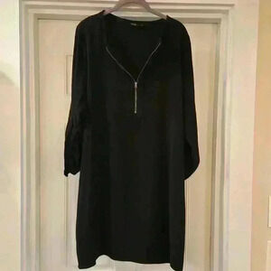Apt 9 Shirt Dress Black XL